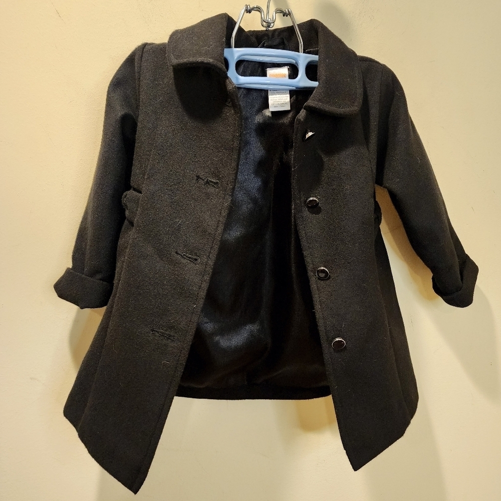GYMBOREE Black Girls Winter Coat size 2t-3t